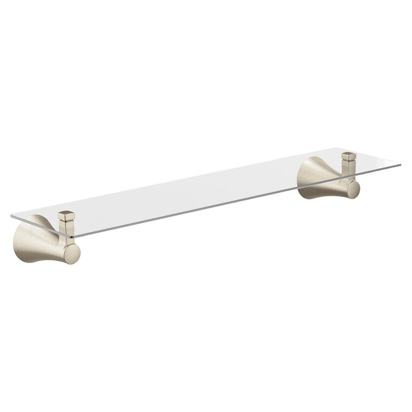 Moen Flara Brushed Nickel Vanity Shelf YB0390BN